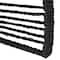 American Art Decor Twin Eclipses 2-Piece Black Paper Rope Wall Art - 30.25" x 30.25"